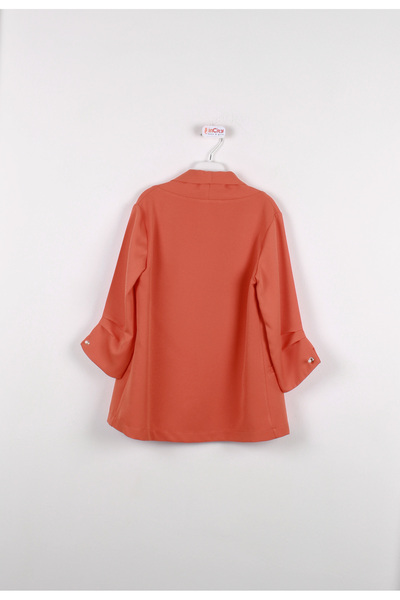 incity Girl's Open Front 3/4 Sleeve Jacket