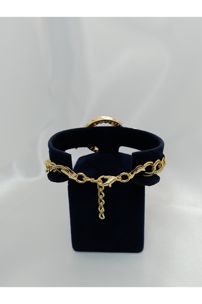 OZAN KUYUMCULUK 22 Ayar Yarım Altın Takılan Altın Kaplama Bileklik