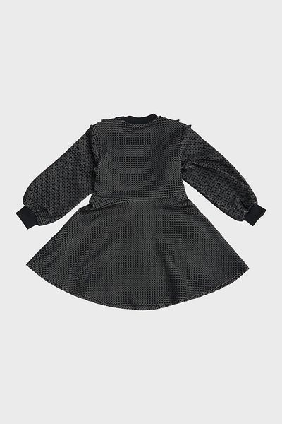 Tyess Bg Store Marineblaues Mädchenkleid 23fw0tj4909
