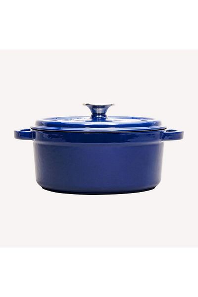 Sürel Demirdöküm 24 CM Deep Pot Blue