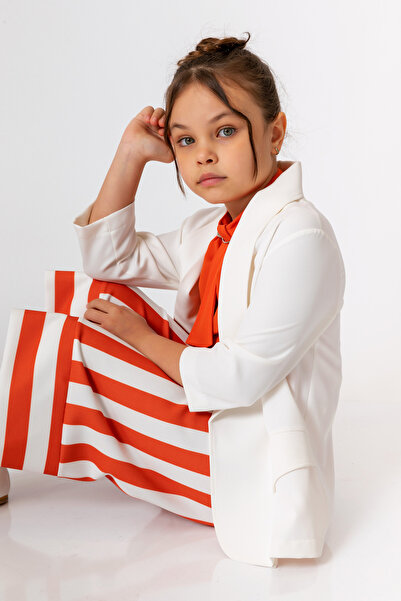 incity Дівчачі штани в смужку з широкими штанинами