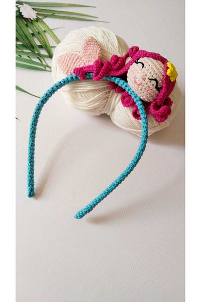 Kadın Girişimciler Atölyesi Mermaid Amigurumi Coroană lucrată manual 100% bumbac