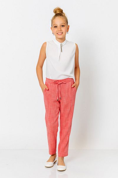 incity Girl's Self Patterned Trousers