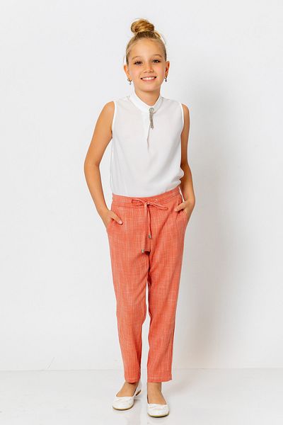 incity Girl's Self Patterned Trousers