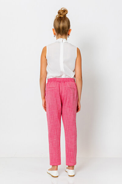 incity Girl's Self Patterned Trousers