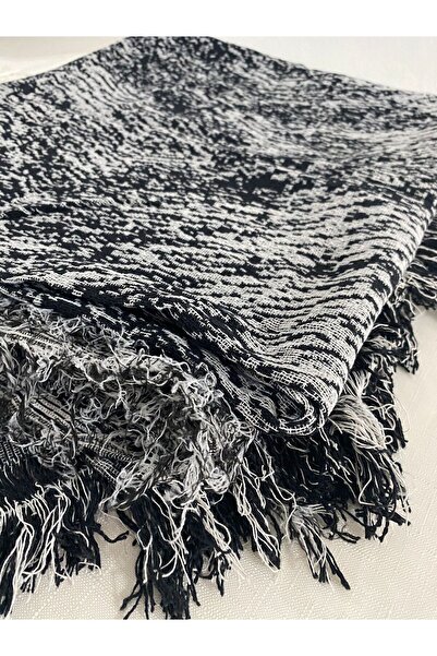 Vinezza Home Collection Gri Çekyat Koltuk Örtüsü Şalı