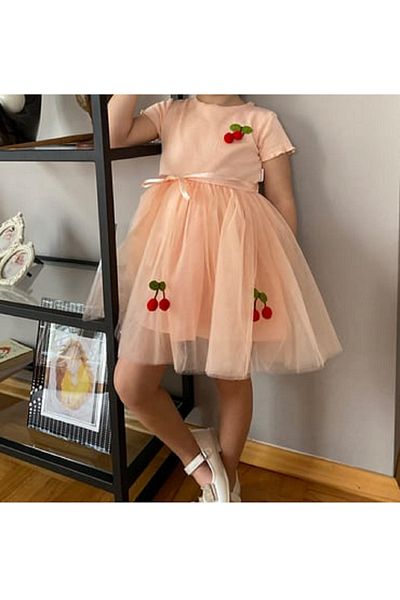 Leylamok Cherry Girl's Tutu φόρεμα