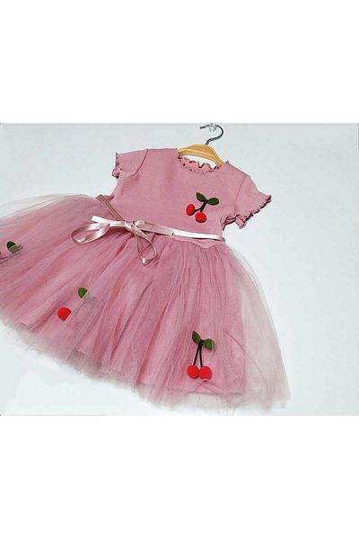 Leylamok Cherry Girl's Tutu φόρεμα