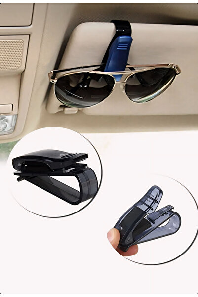 Mi-ÇA HOME Auto In-Car Sunglasses Business Card Holder Latch Clip / Compatibl...