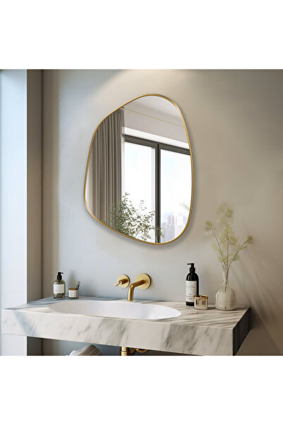 CG HOME Asimetrik Ayna, Konsol Aynası, Dresuar Aynası, Duvar Aynası