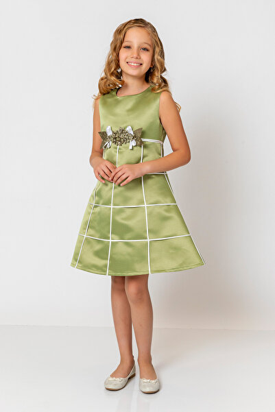 incity Κοριτσίστικο φλοράλ αμάνικο φόρεμα αγγέλου