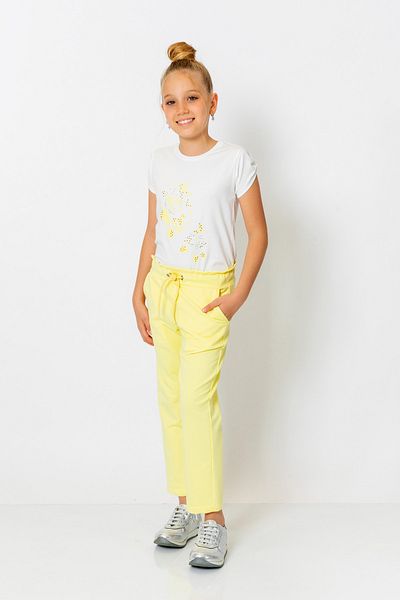 incity Girl's Straight Cut Sweatpants with Elastic Waist
