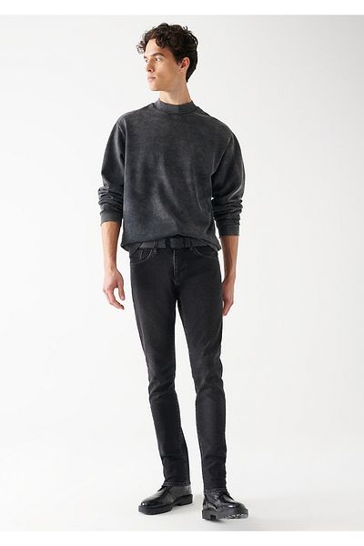 Mavi James Authentic Grey Lux Black Nights Jean Παντελόνι 0042482398