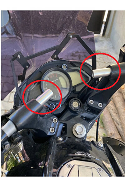 SARP TRADE Bajaj Pulsar Ns200 Telefon Tutucu Montaj Aparatı (2 ADET)