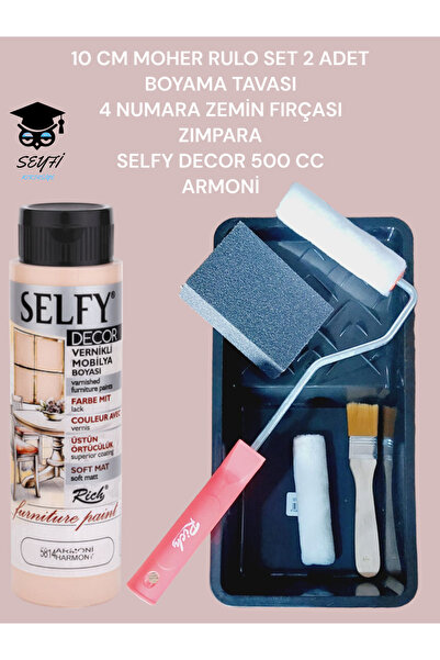 SEYFİKİRTASİYE Harmoni Selfy Decor 500 Cc (750 GR) Kendinden Vernikli Akrilik...