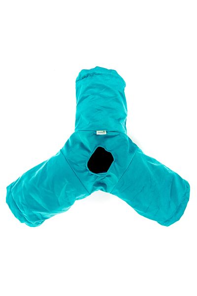 Dilekita Three-Way Foldable Velvet Cat Tunnel (Turquoise)