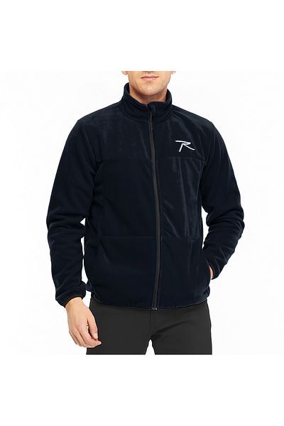 raru Ανδρικό μπουφάν Navy Blue Fleece - VARION
