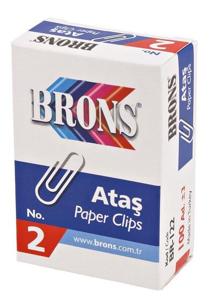 Brons Paper Clip No 2 Br-122