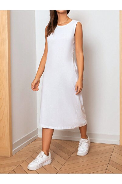 LİVE SPORT Women's 120 cm 2-Piece Pack Combination Undergarment Long Cotton Dress Liner