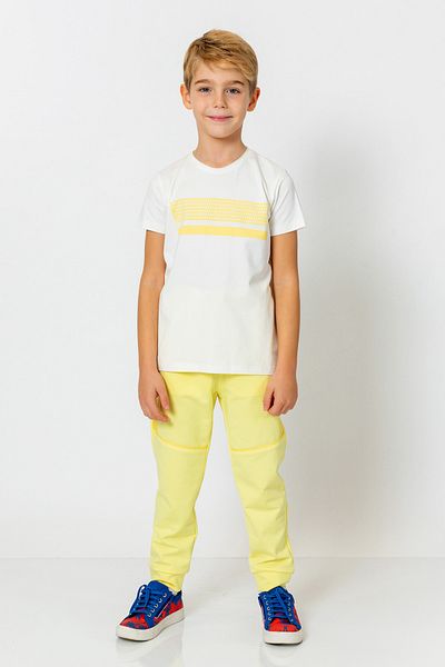 incity Boy's Stripe Printed Combed Cotton