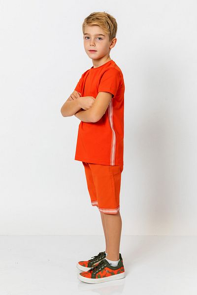 incity Boy's Two Side Stripe Detailed T-Shirt
