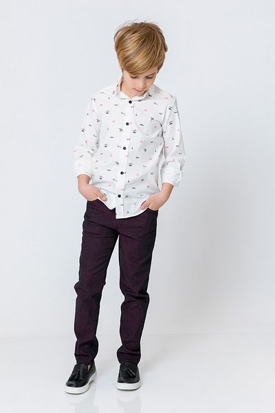 incity Boy's Straight Leg Trousers