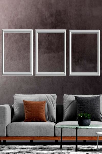 DECOGOLD Boyanabilir 2,5 Cm Çıta Kesimli Hazır Çerçeve