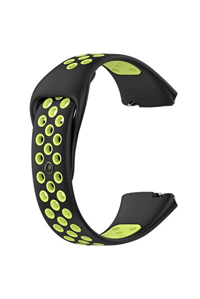 NANOSPACE Xiaomi Redmi Watch 3 Active İle Uyumlu Çift Renk Silikon dilekli ko...
