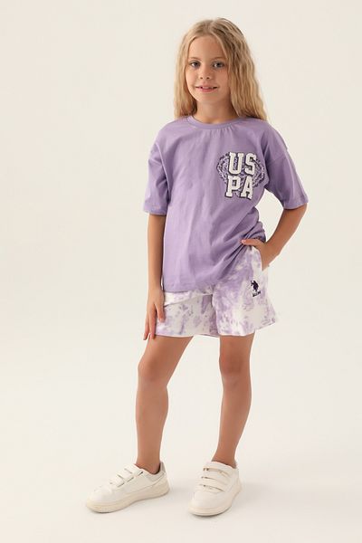 U.S. Polo Assn. ΒΑΣΗ. Polo Assn. Σετ σορτς για κορίτσια New Season
