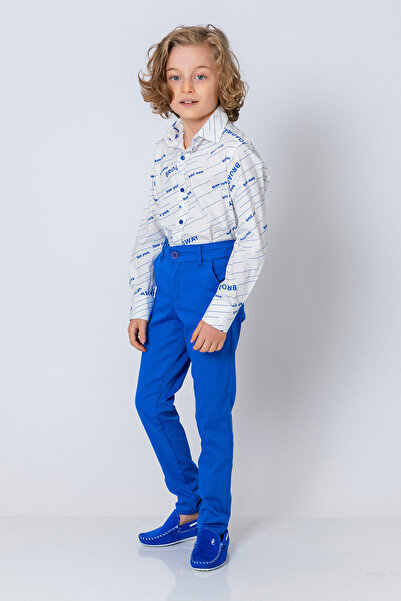 incity Хлопчача сорочка з довгими рукавами та написом «Broadway»