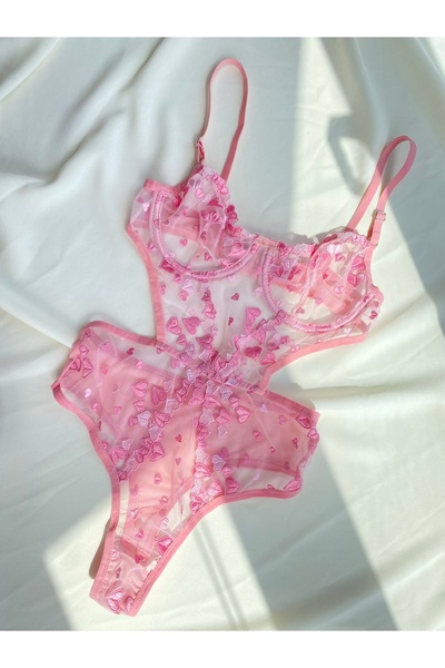 La Madame Villy Pinky Bodysuit