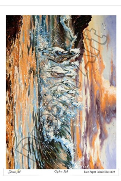 DERYA DESİNG ART ورق ديكوباج نحاسي - DRM1139