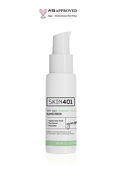 Skin401 SPF50+ Mineral Filter Sunscreen - 50 ml (Launch Special Price)