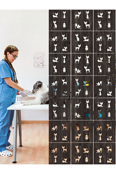 standarts Makta ® Lazer Kesim Sarkıt Paravan, Ahşap Seperatör, Oda Bölücü 4'lü Panel Levha Seti