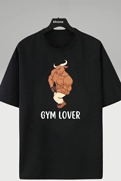 Massgai Μπλουζάκι Unisex Design Gym Lover 100% βαμβάκι