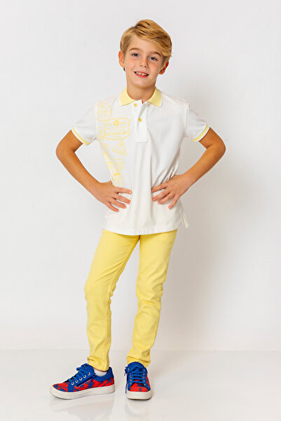 incity Boys' Slim Fit Paradise Fabric Trousers