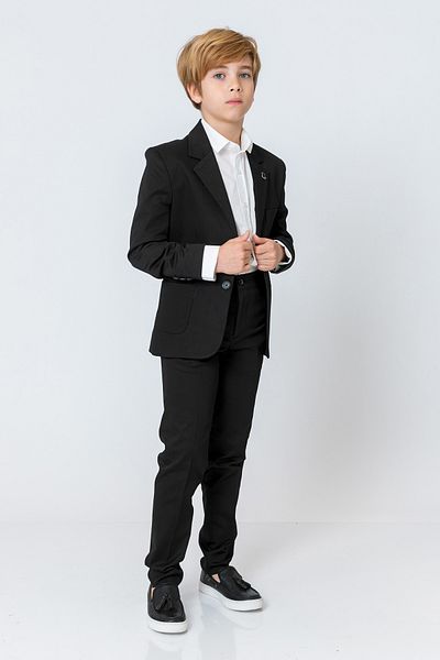 incity Boy's Shiny Fabric Classic Trousers