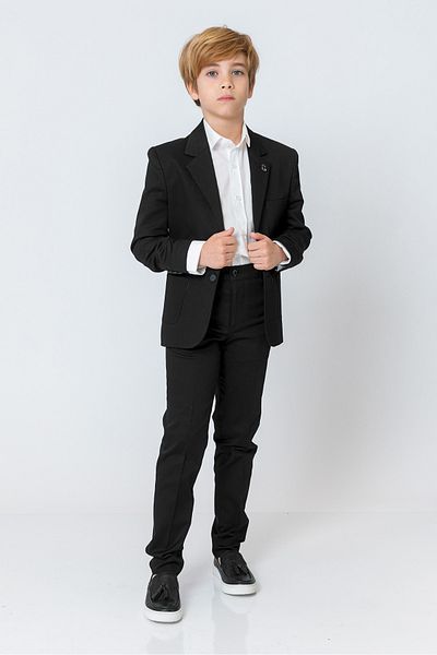 incity Boy's Shiny Fabric Classic Trousers