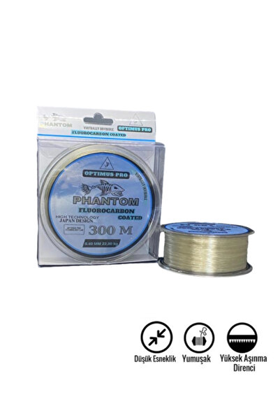 Optimus pro Fluorocarbon Coated Hayalet Phantom 300 Metre Görünmez Misina