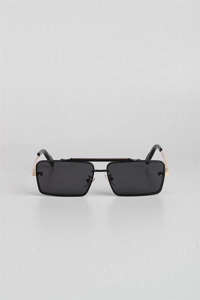 Max Polo نظارات شمسية للرجال - أسود مطفي، فلتر Uv400، موديل615221