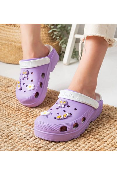 lucky shoes الاستخدام اليومي - شبشب طبيب المستشفى بنمط الرموز التعبيرية