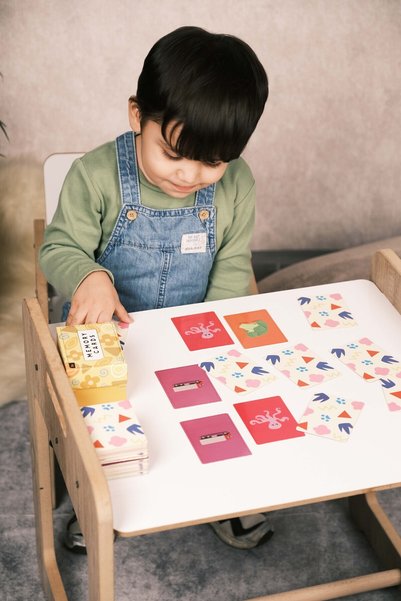 GameNine Preschool Memory Matching and Intelligence Cards Puzzle Toy Vehicles 12 Pairs
