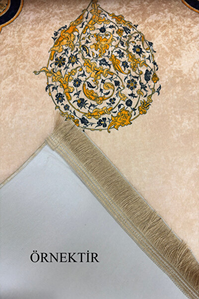 Homiko Ψηφιακό τυπωμένο χαλί προσευχής με παλιά τουρκικά μοτίβα - TLNMZ-070