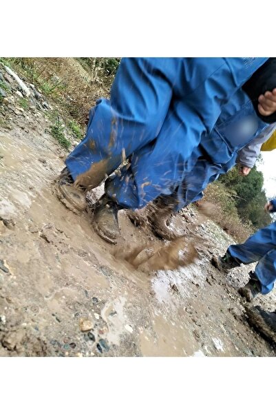 Novy Baby Su Geçirmez Kumaş - Oyun Ve Yağmur Tulumu - Salopet - 2-9 Yaş - Lacivert