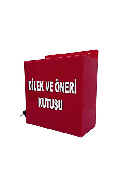 TREND Plexiglass Wish & Suggestion Box (RED)