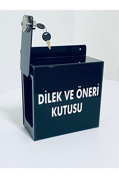 TREND Plexiglass Wish & Suggestion Box (BLACK)