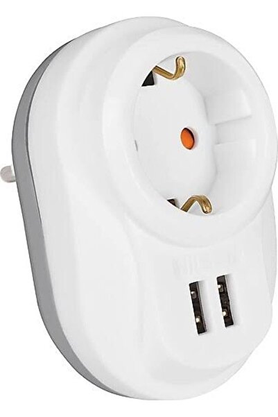 Genel Markalar Nilson C Type Akım Korumalı Tekli U + C Type Fiş Priz