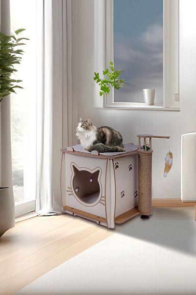 Patihomes Cat Scratch House - Cat Scratch - Cat Scratch Board
