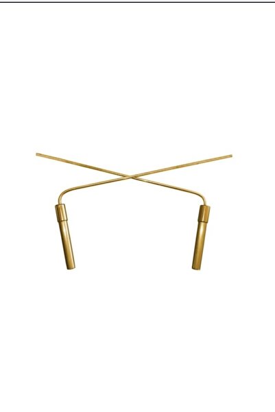 BABAWİCK Define Arama Çubuğu - Çift Rulmanlı, 6mm Çapında 10 40cm Pirinç Çubuk