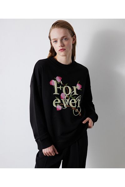 İpekyol Embroidery Detailed Sweatshirt